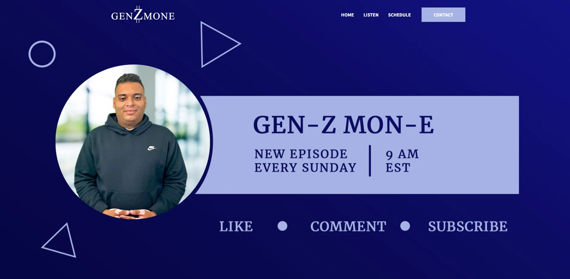 James Bowman, financial coach and host of the Gen-Z Mon-E podcast, helps people pay down bad debts, begin investing, and ultimately reach financial peace.